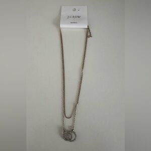 NWT J. Crew Gold Minimalist Necklace